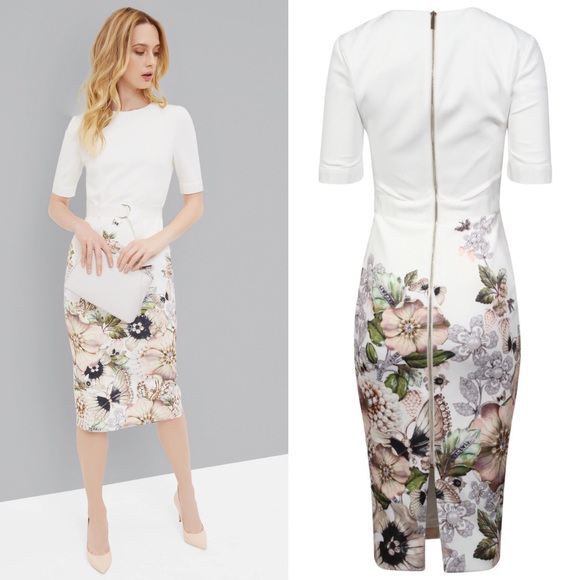 ted baker layli pencil dress